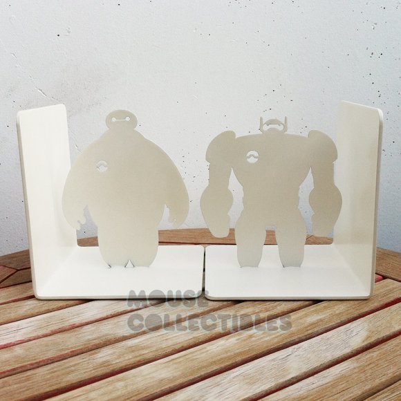 Creative Disney Big Hero 6 Bookends Baymax Silhouette Super Hero Metal - Picture 5 of 12